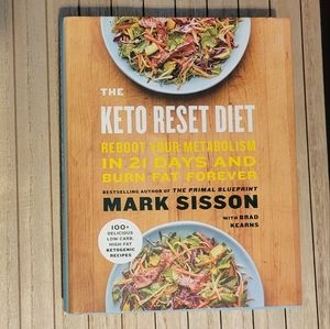 The Keto Reset Diet Book by Mark Sisson Hardcover